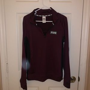 PINK VICTORIA’S SECRET Burgundy Ultimate Jacket